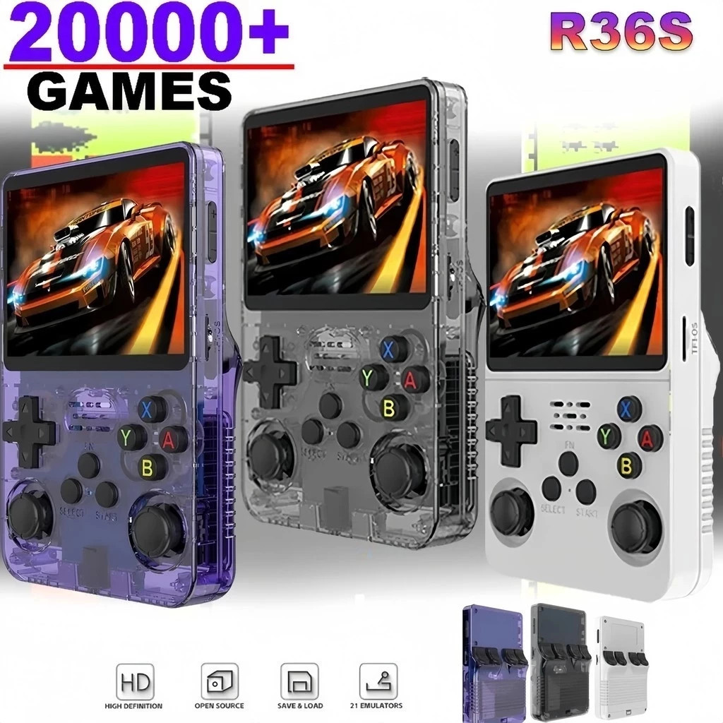 Retro Gaming Xbox 360 - Mini R36S Ретро портативная игровая консоль