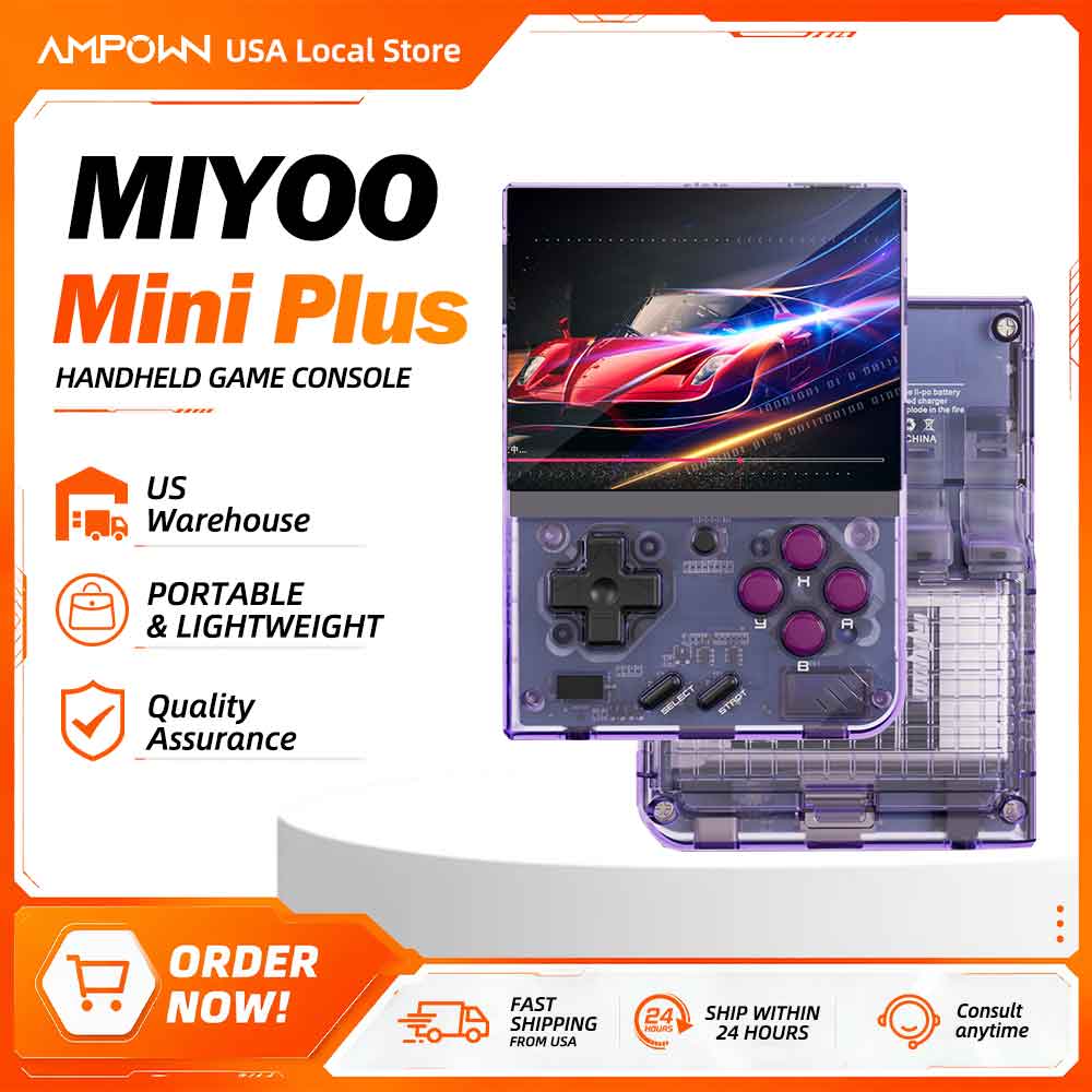 Retro Gaming Emulator - Портативная игровая консоль Miyoo Mini+ Retro
