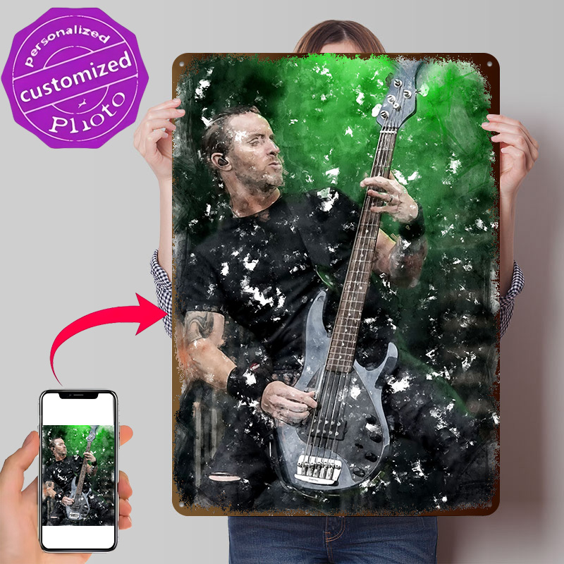 Retro Gaming Gifts For Men - Постер ALTER BRIDGE Брайан Маршал, ретро-дизайн,