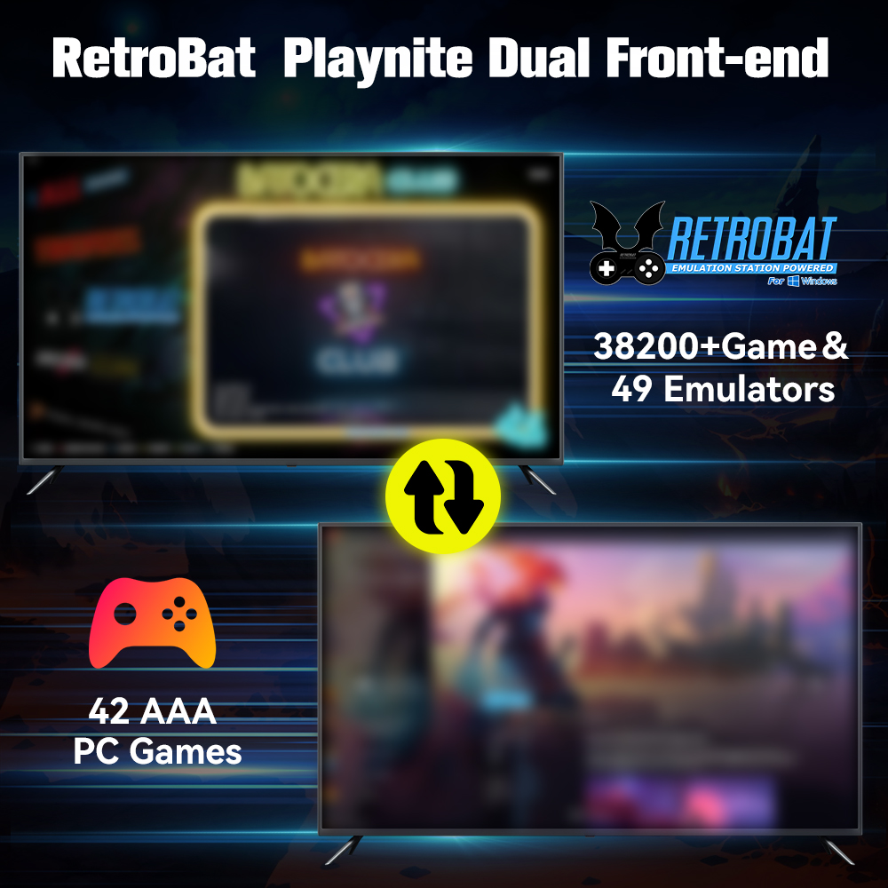 Retrobat&Playnite System HDD Р – обзор и цена Retro Gaming Tv