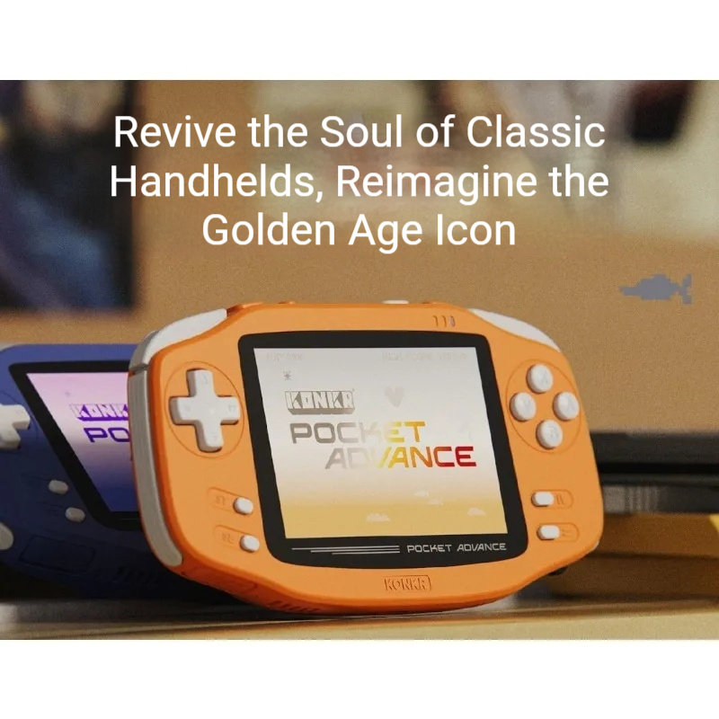 AYANEO KONKR Pocket Advance —  – обзор и цена Retro Gaming Device Handheld