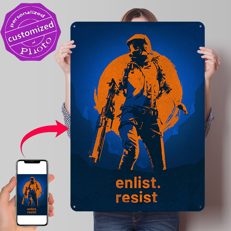 Металлическая вывеска Arc Raid – обзор и цена Retro Gaming Gifts For Men