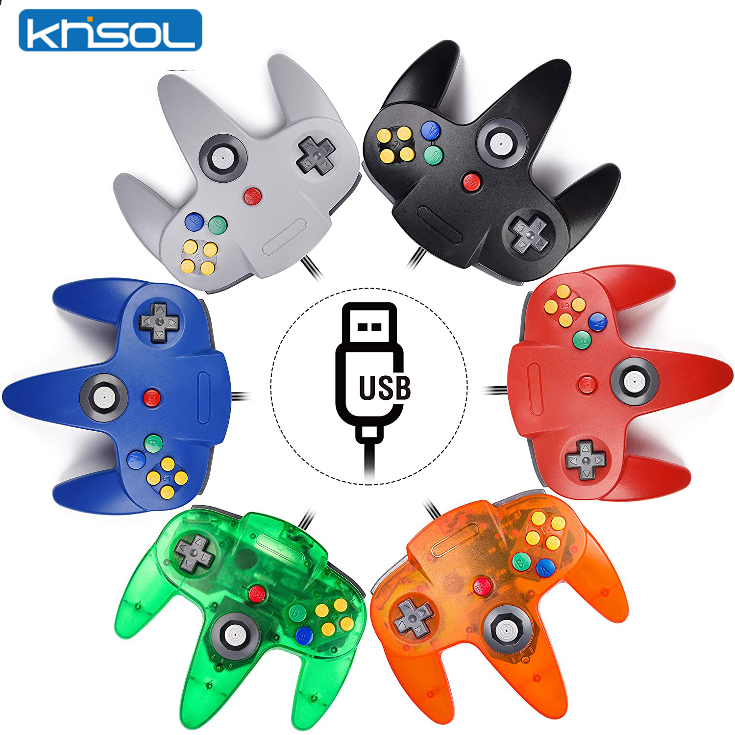 Контроллер N64, классический U – обзор и цена Retro Gaming Emulator Console