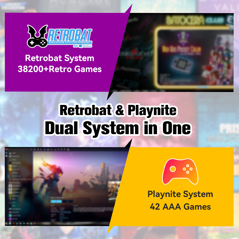 Ретро игровая консоль Retrobat – обзор и цена Retro Gaming Emulator Console